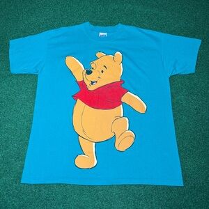 Winnie The Pooh Vintage Disney 90s Womens 2XL 23x29 Cartoon T Shirt